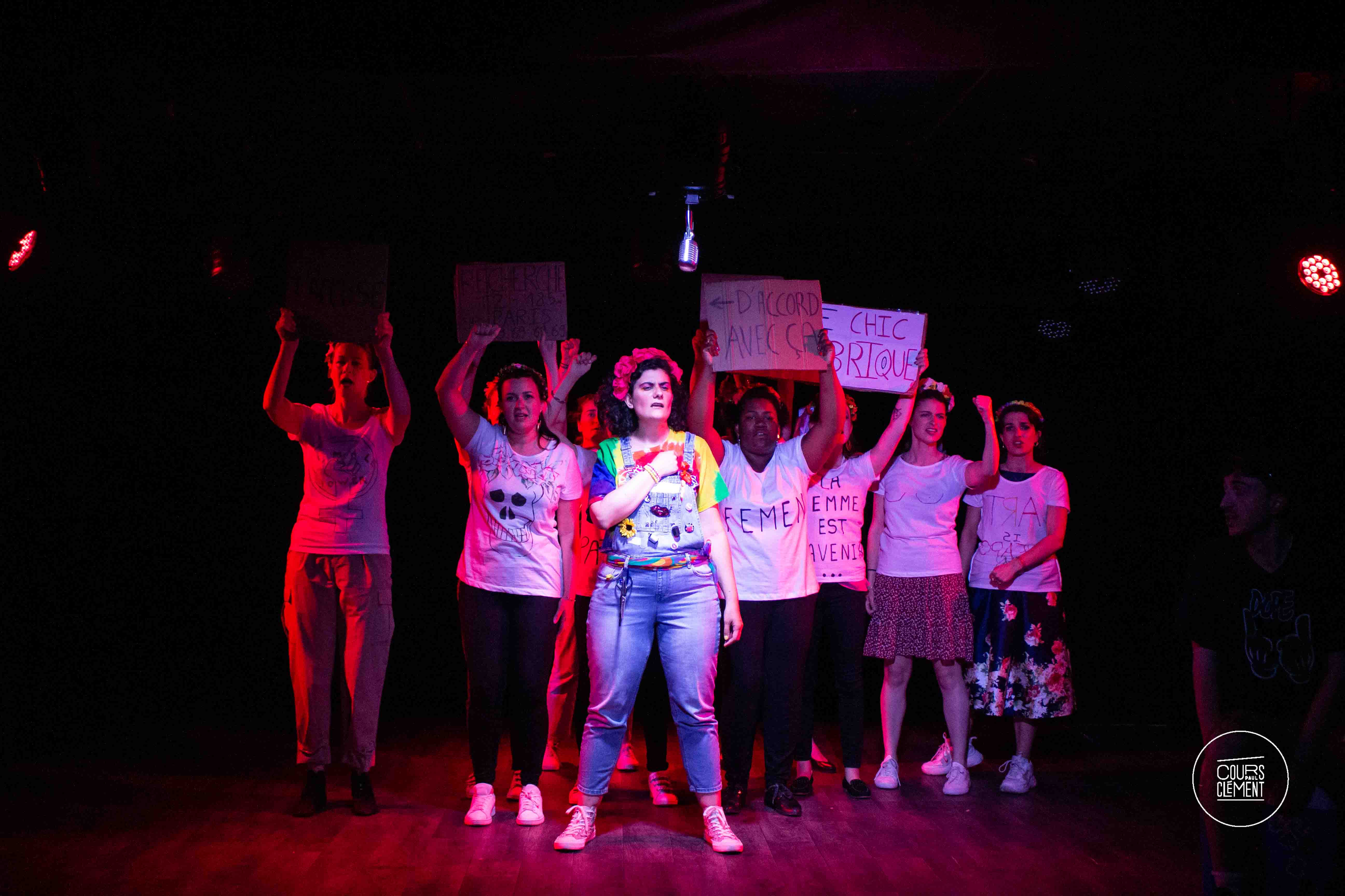 cours comédie musicale cours clément photo spectacle tsarmania mise en scène Léa Marie Saint Germain