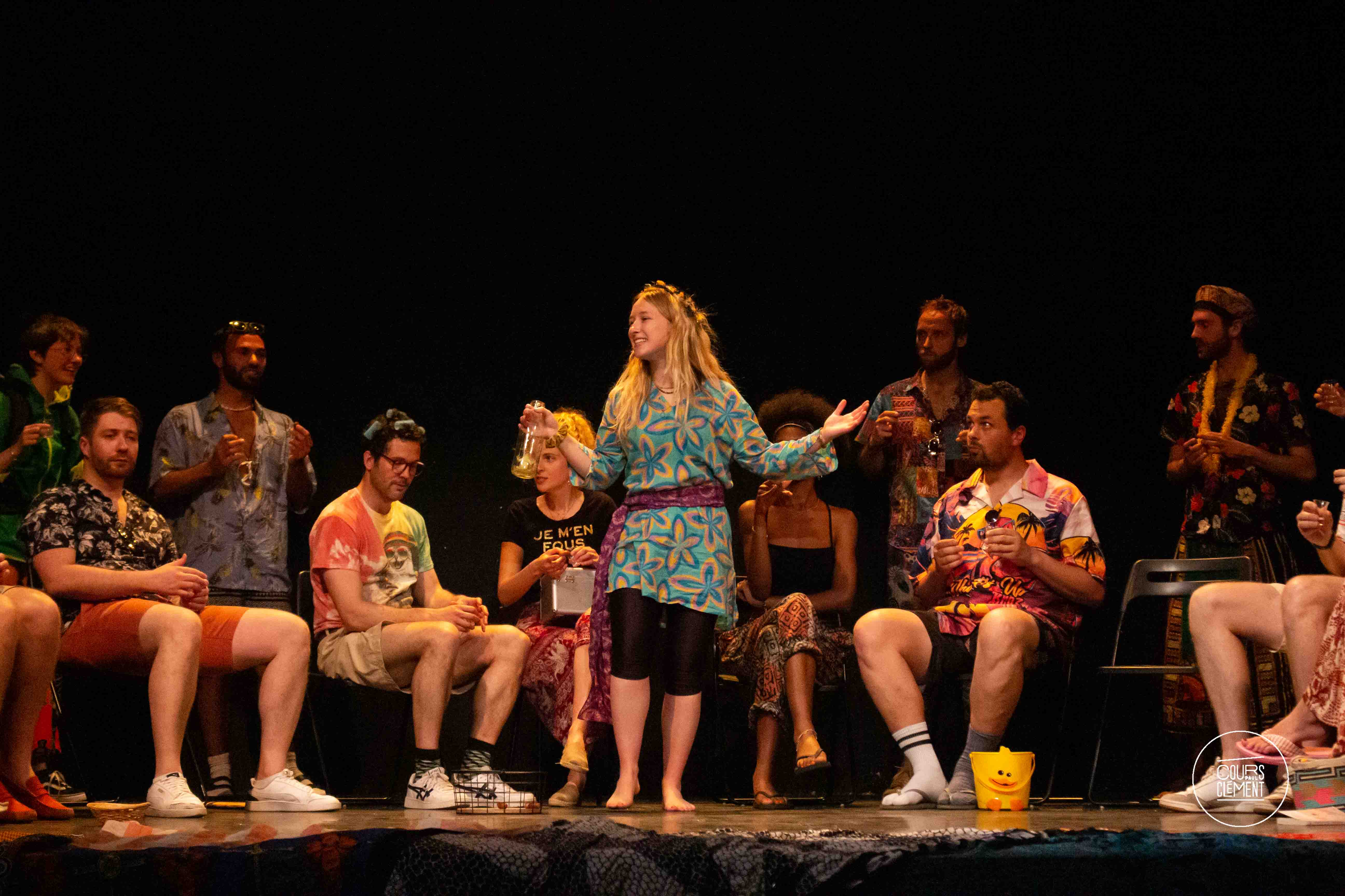 planning cours clément cours de théâtre à paris photo spectacle karma sous draps adrienne ollé