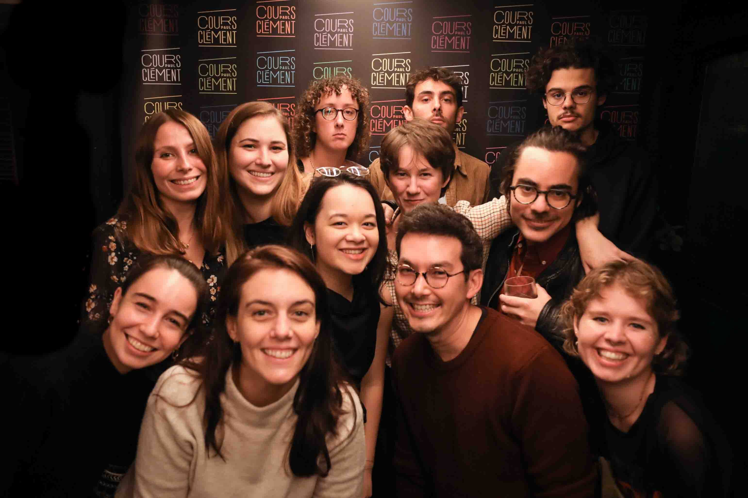 photo soirée de bienvenue cours clément cours de théâtre à Paris