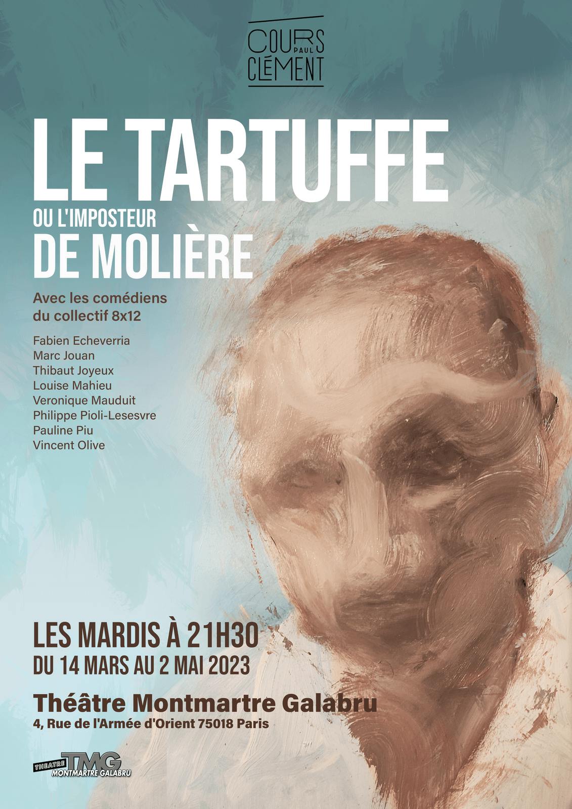 affiche Tartuffe cours clement