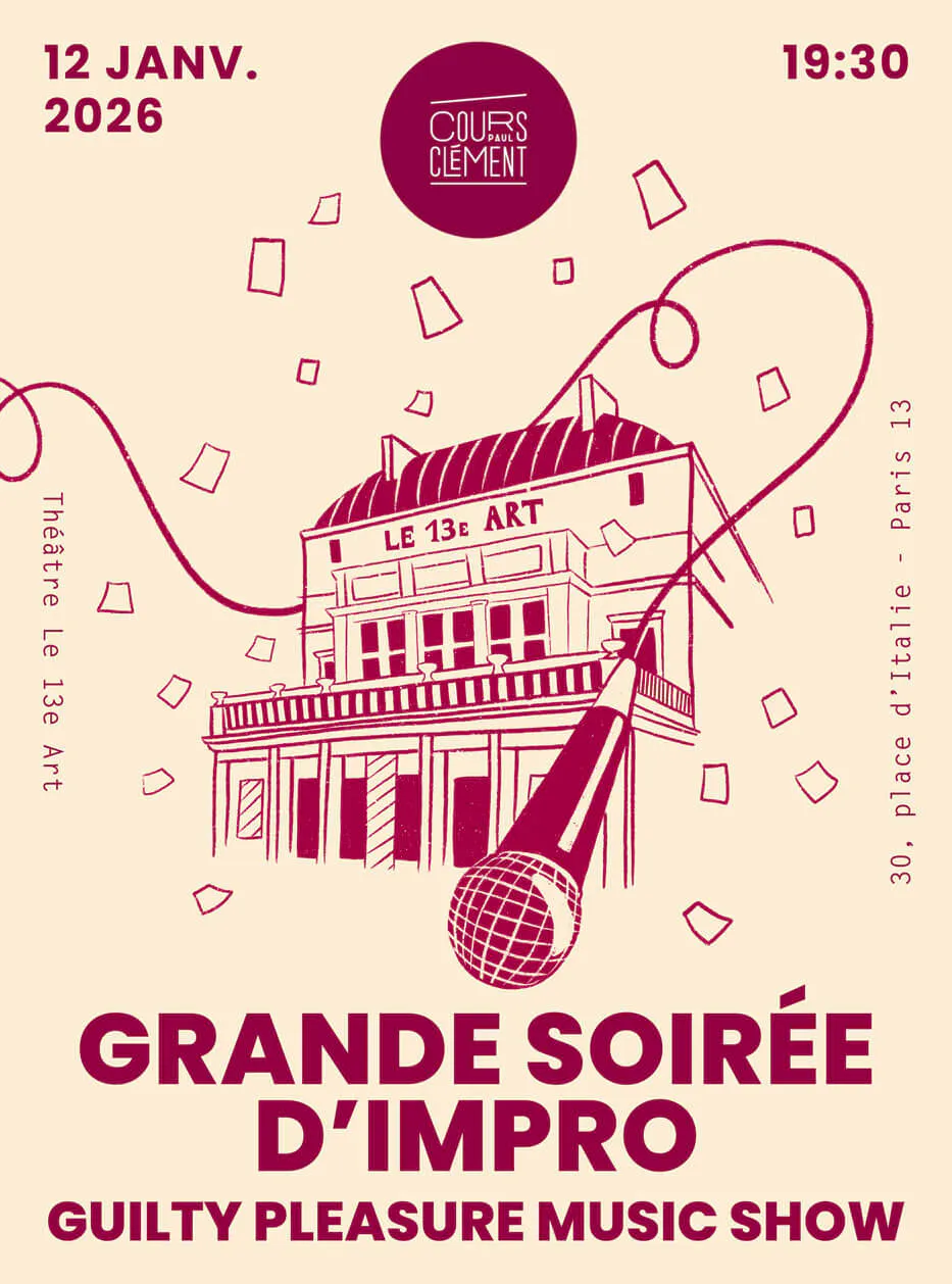 Soirée improvisation affiche