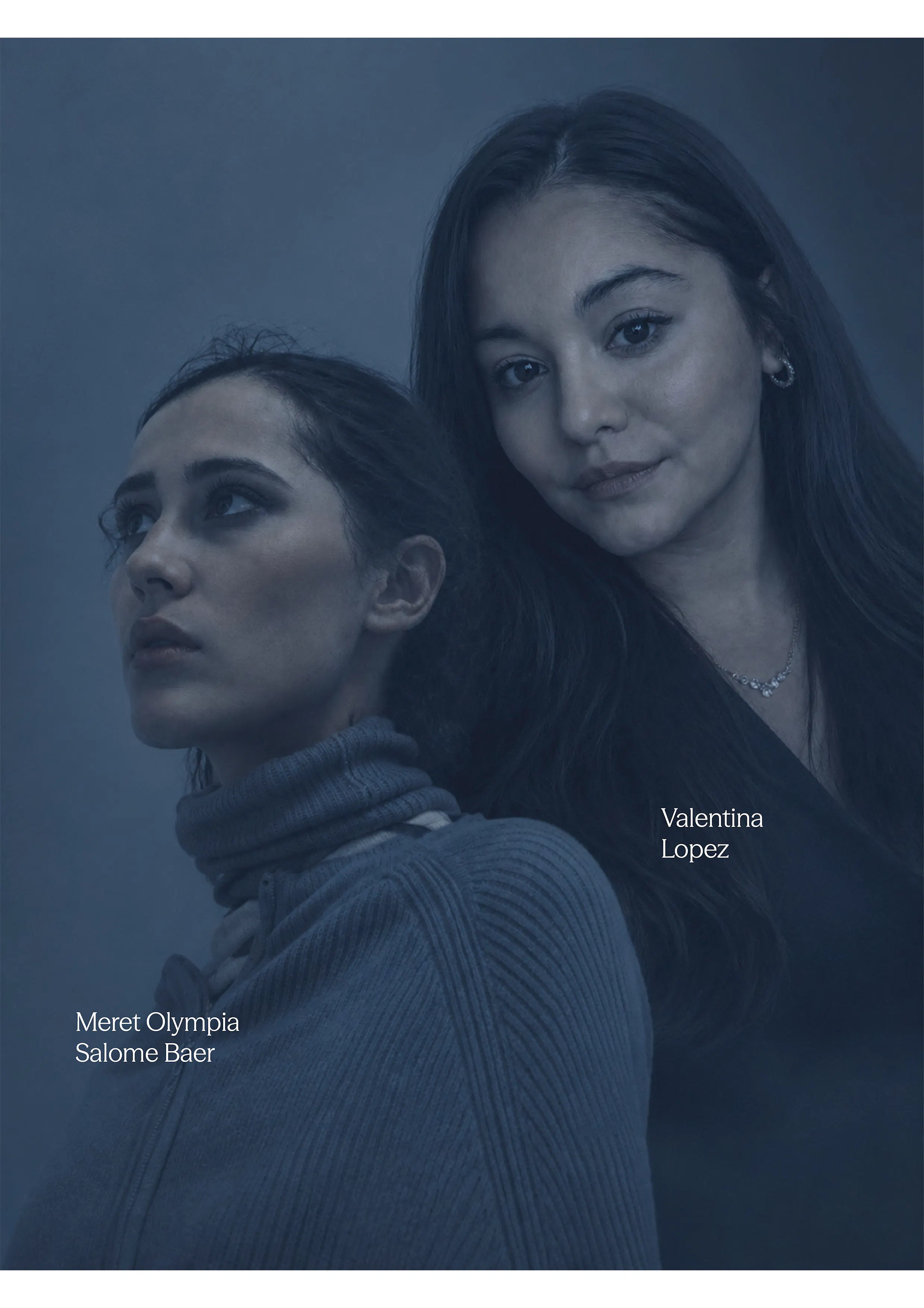 Meret Baer and Valentina Lopez portrait