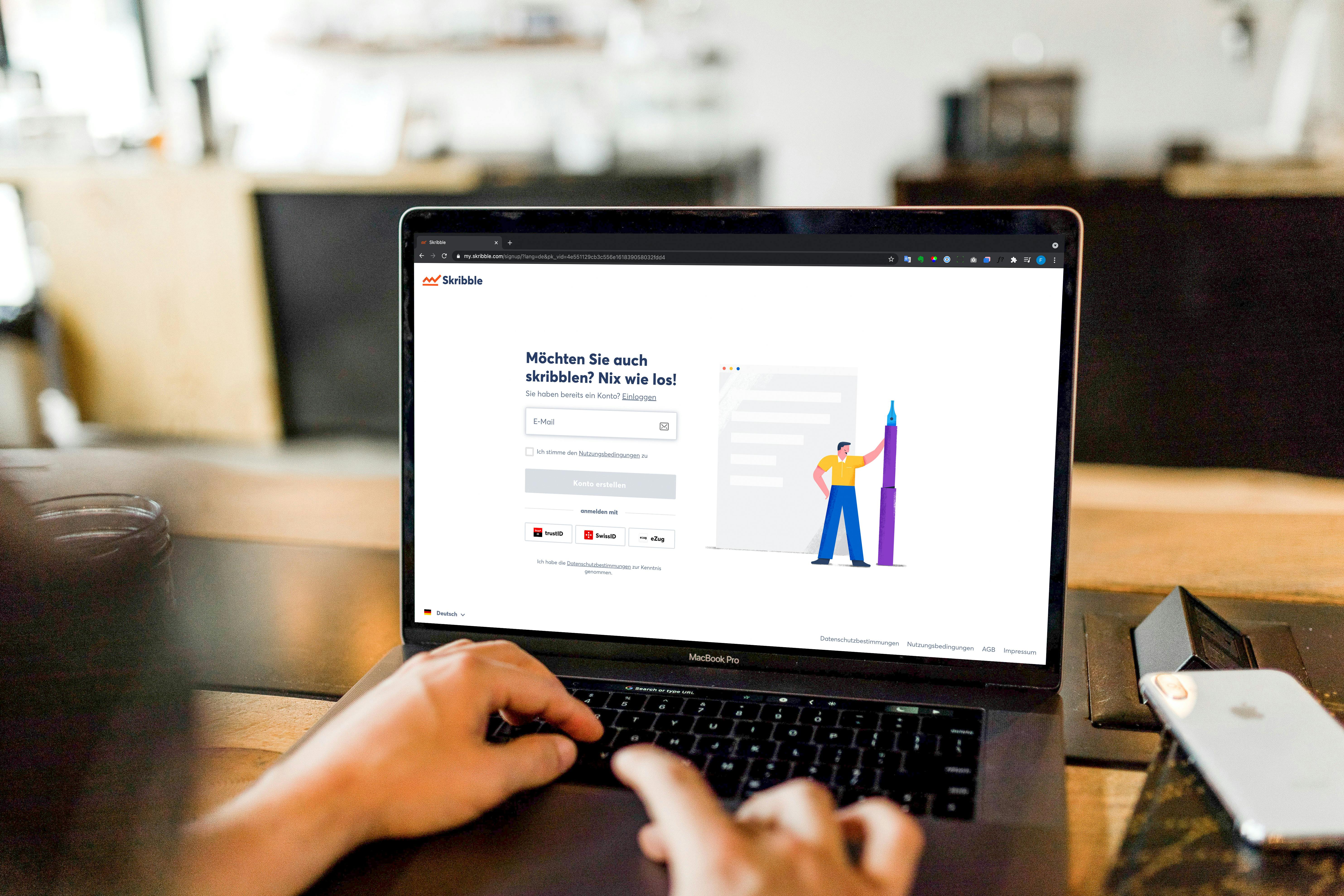 Bei der QES von Skribble ist der Vertrauensdienste-Anbieter bereits im Preis eingeschlossen und von Anfang an in den E-Signing-Service integriert (Quelle: Unsplash).