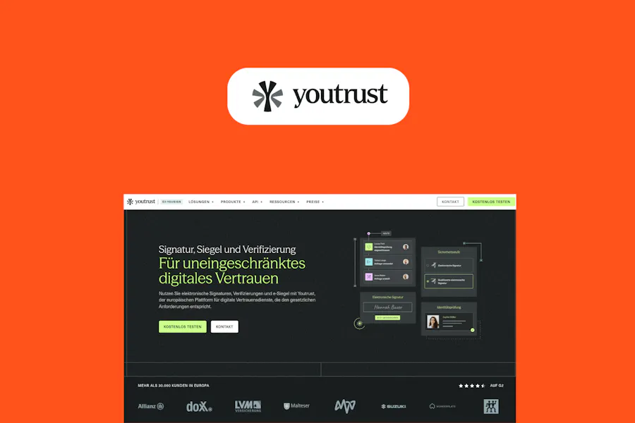 Youtrust als Scrive Alternative