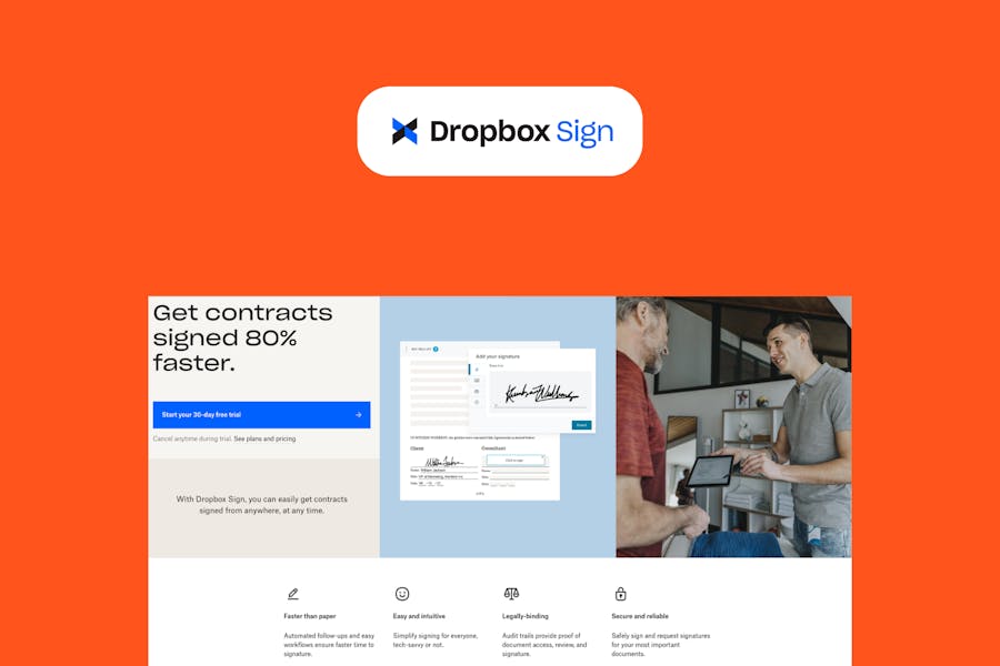 Dropbox Sign als Docusign Alternative