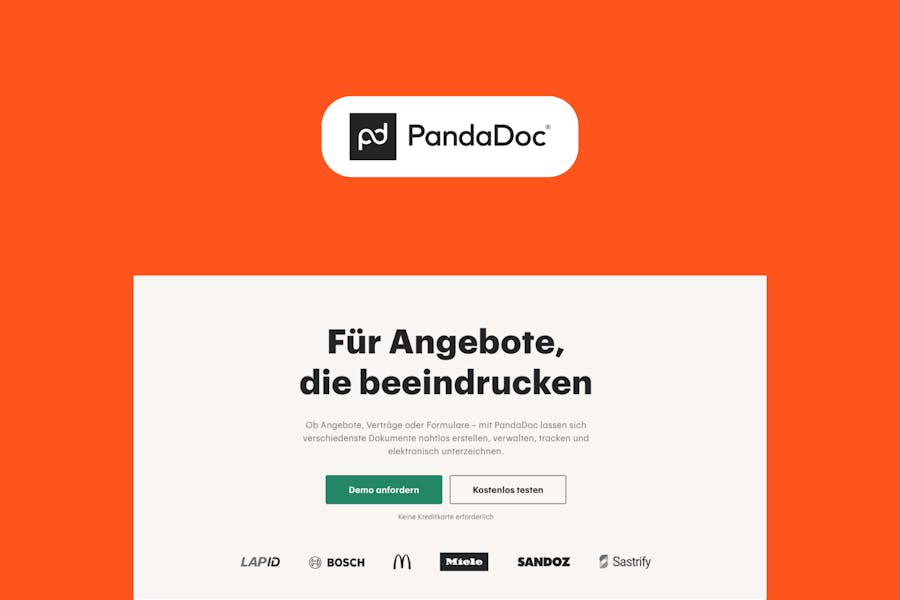 PandaDoc als DocuSign-Alternative