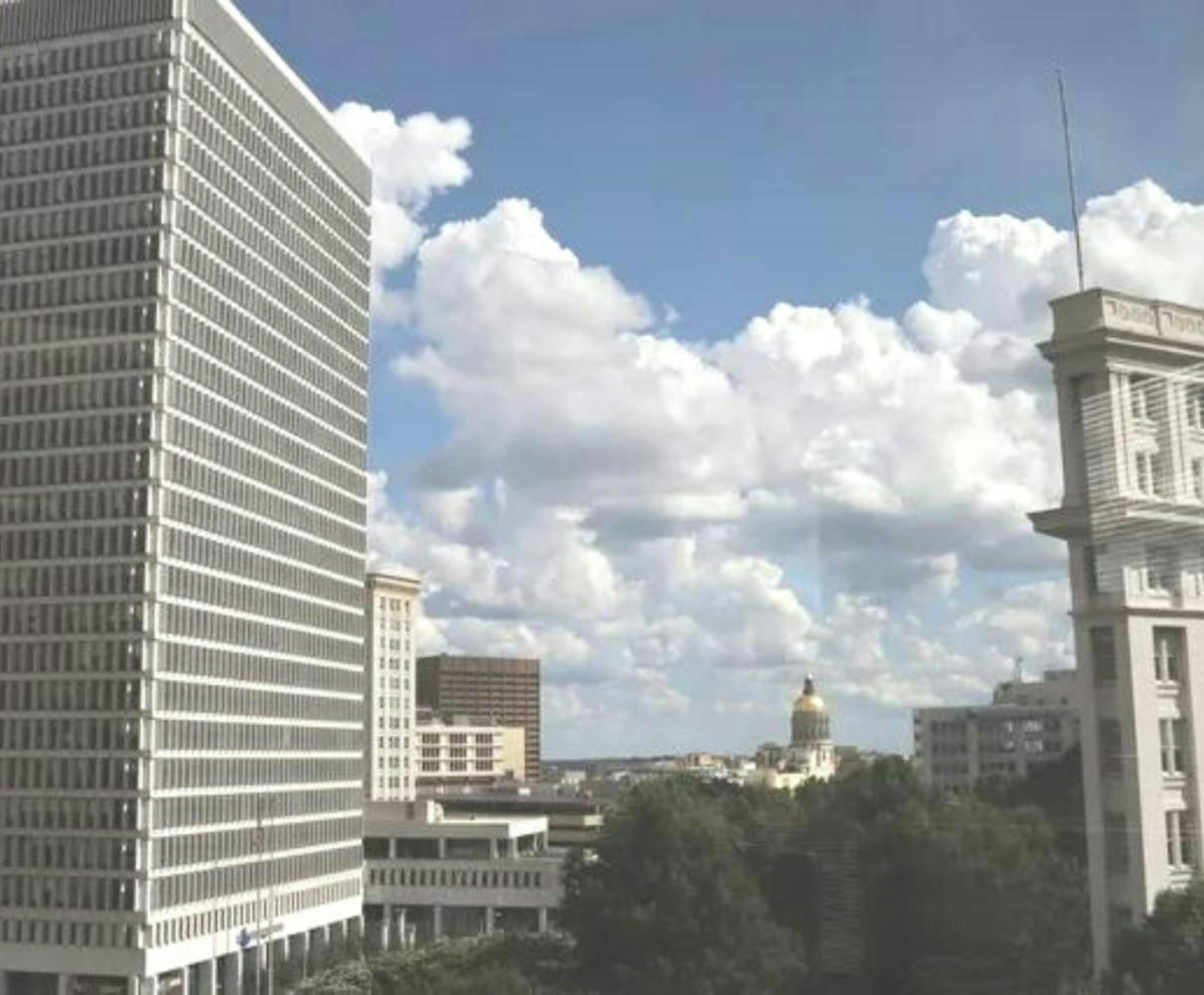 view from our building in Atlanta, Georgia