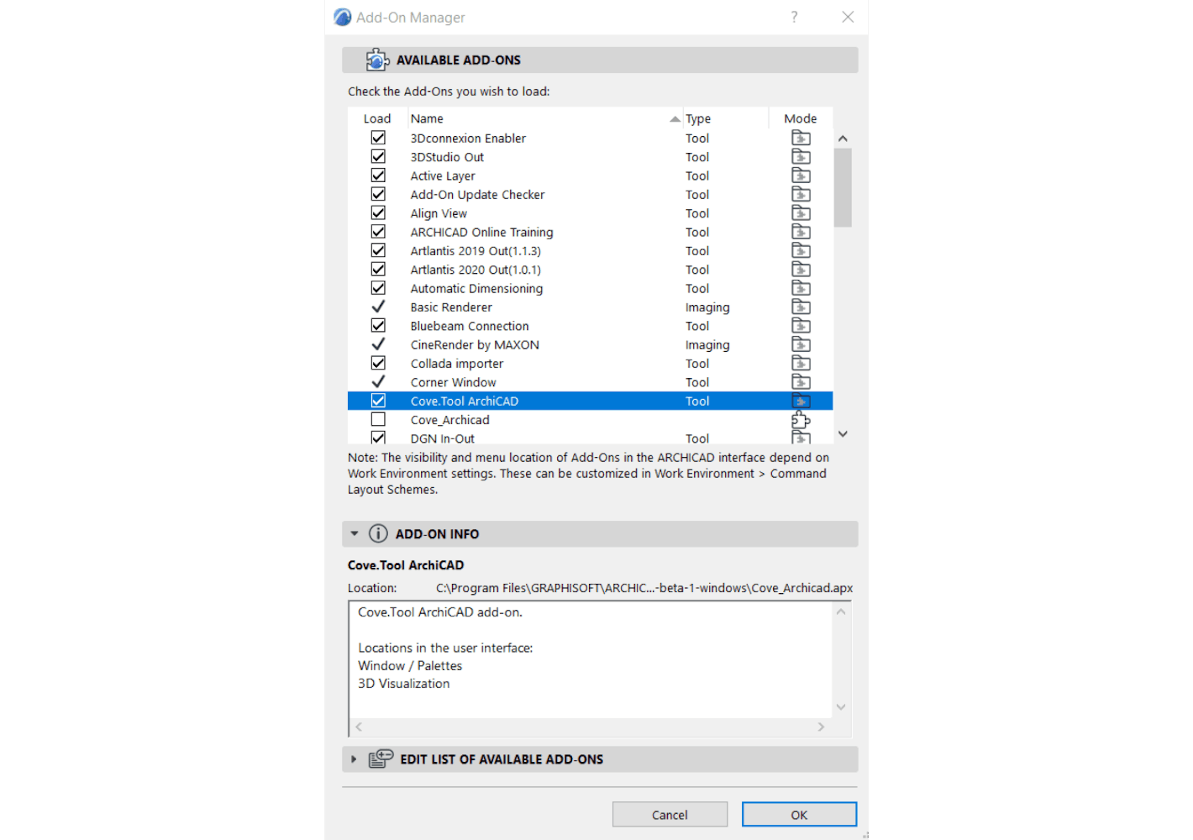 archicad installation