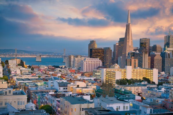 San Fran Skyline Architecture 