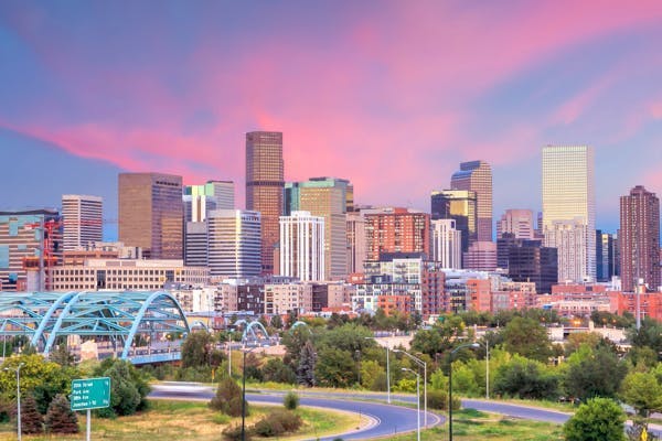 Denver, Colorado Skyline Architecture