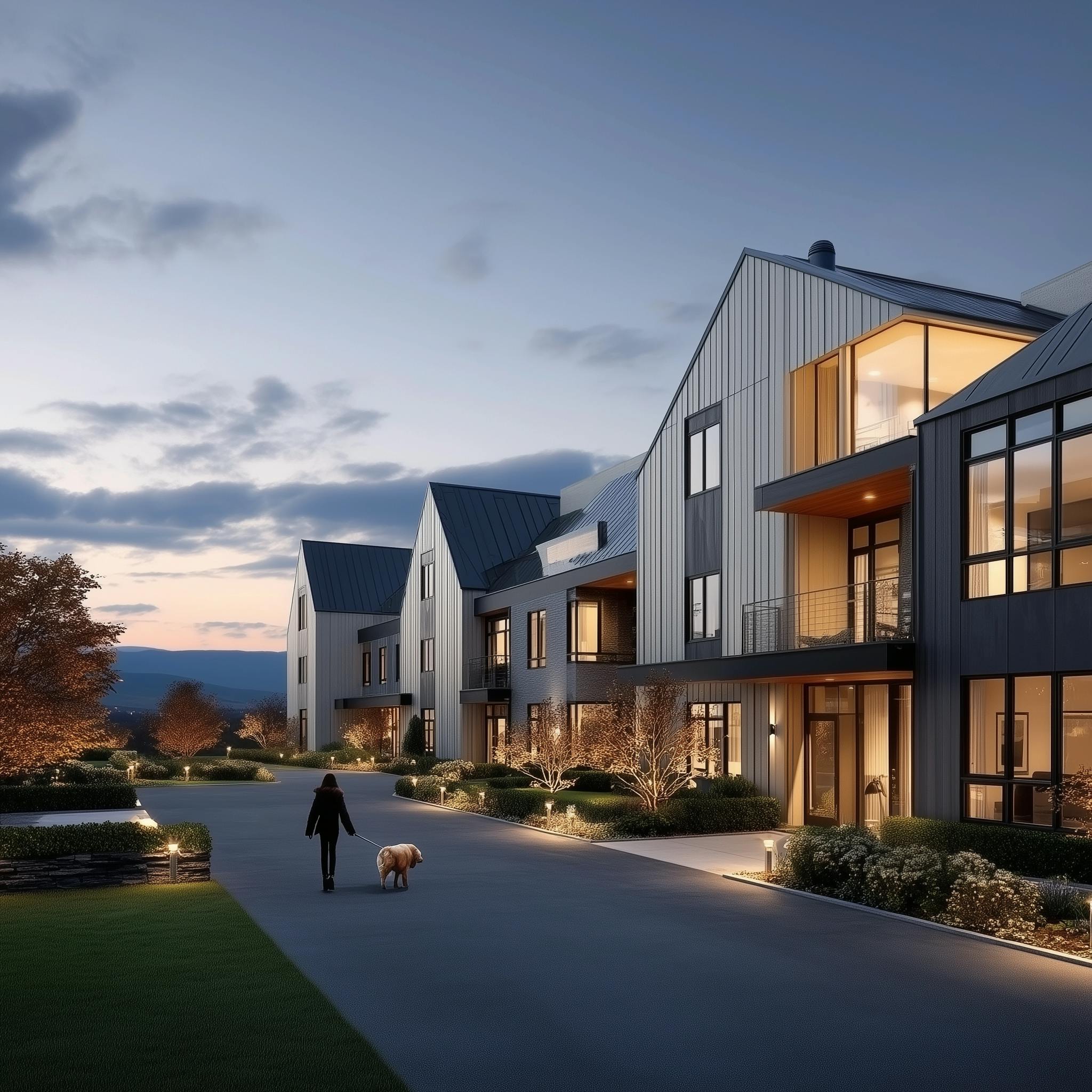 AI-Designed Garden-Style Multifamily Development