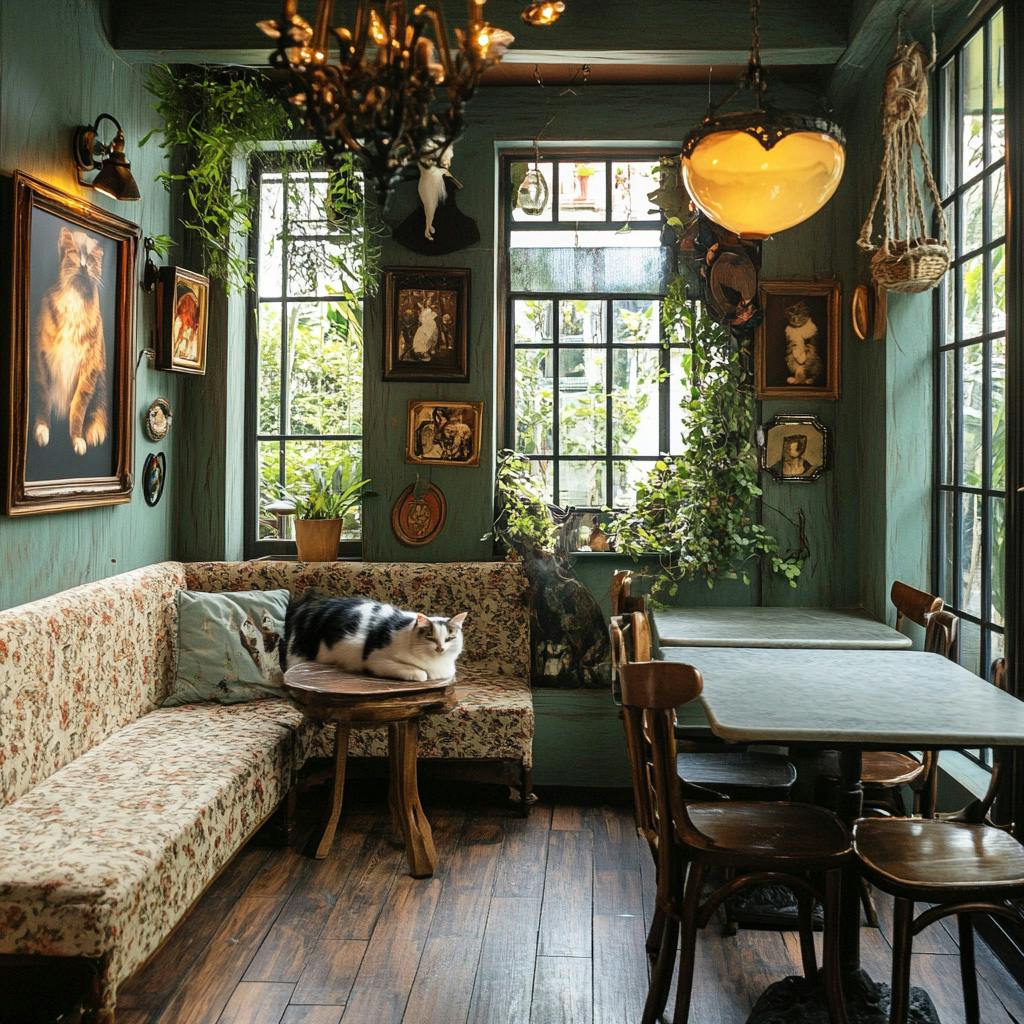 Catfe Coffee Shop, Lawrenceville GA Hospitality Development AI architecture