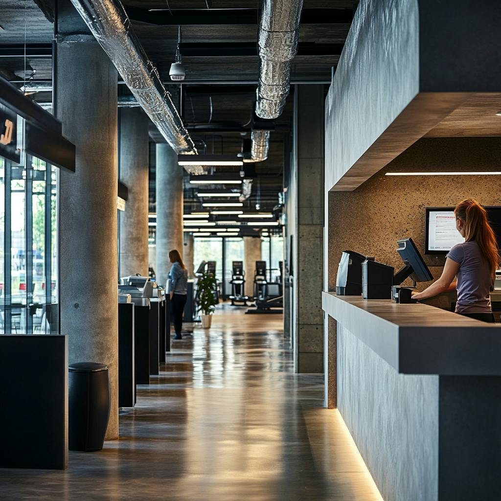 PowerLady Fitness, Decatur GA Hospitality Development AI architecture
