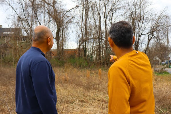 Developers reviewing site 