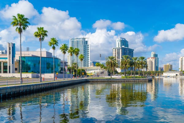 Tampa St. Petersburg Florida Top Market for Building Developers Data Centers 