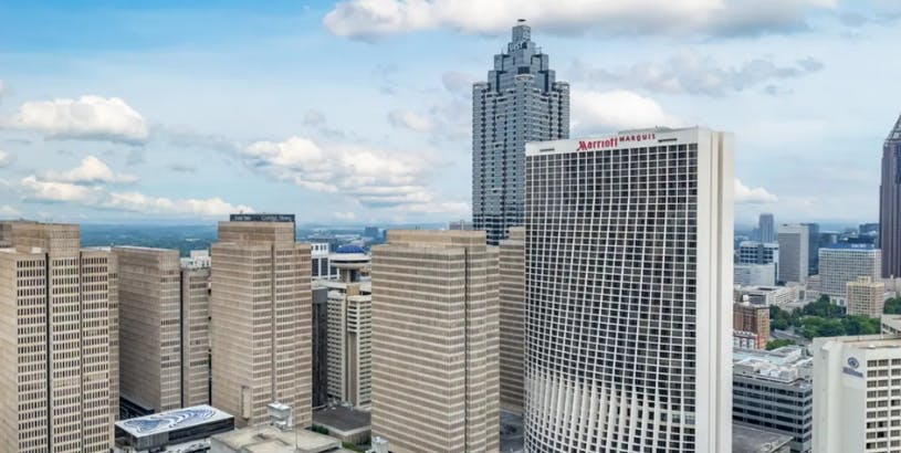 Adaptive Reuse Architectural Vision for Downtown Atlanta Marquis One & Two at Peachtree Center