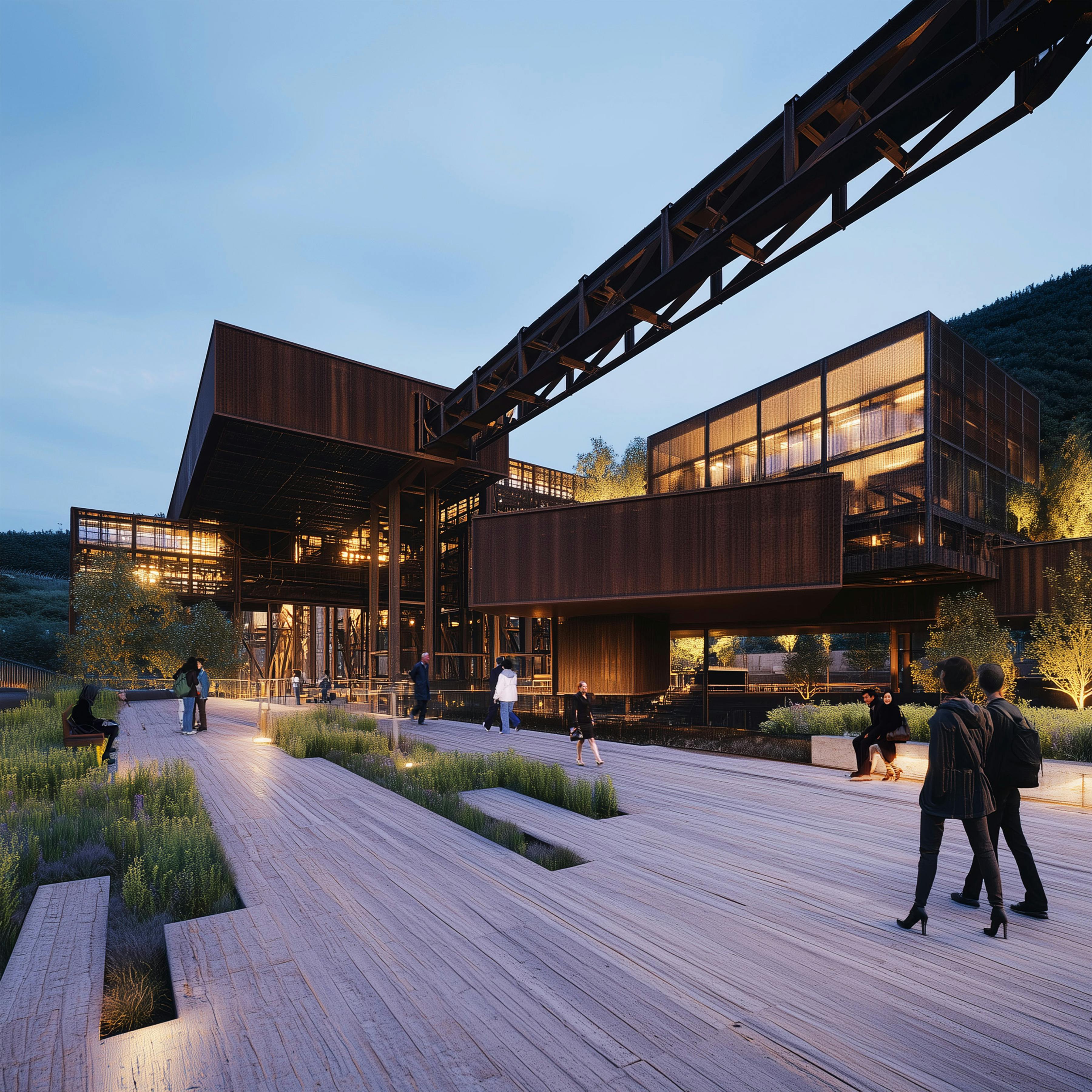 Green Academy Marzabotto, Italy cove AI in architecture adaptive reuse 