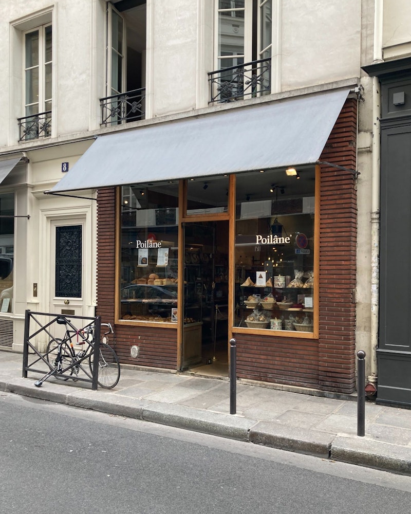 Poilâne bakery in Paris