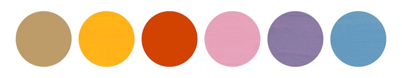 Colour used in installation