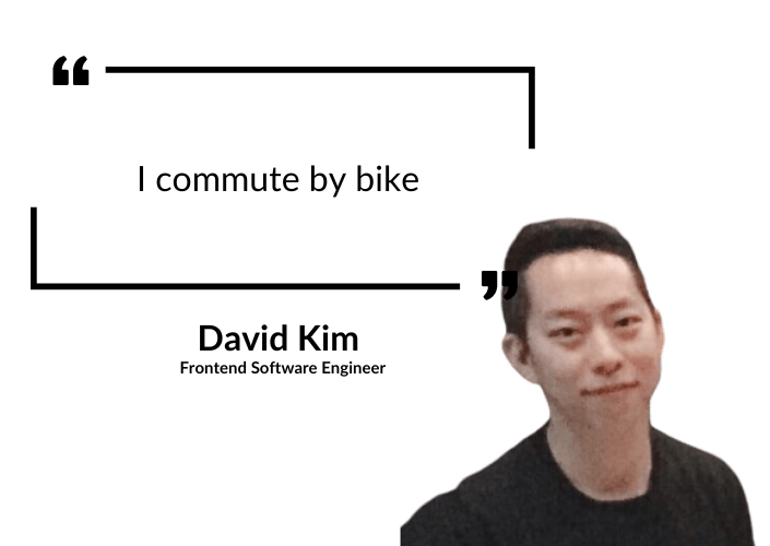David Kim: I commute by bike