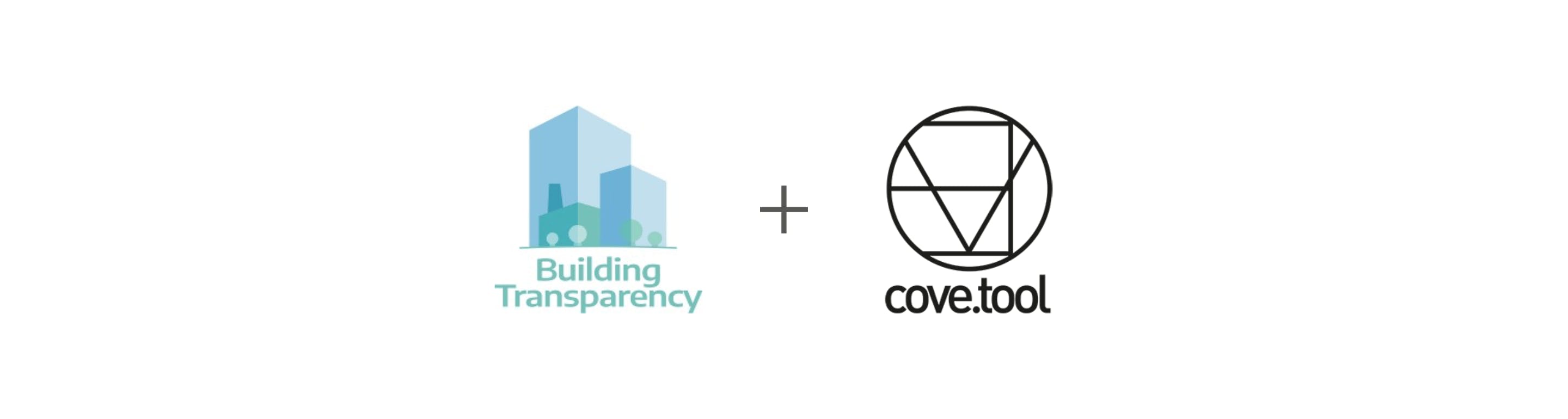Building transparency logo and cove.tool logo