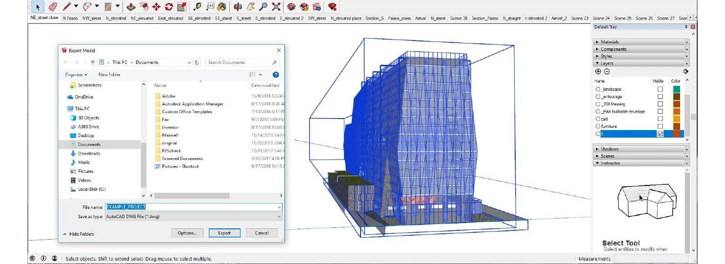 Export from SketchUp