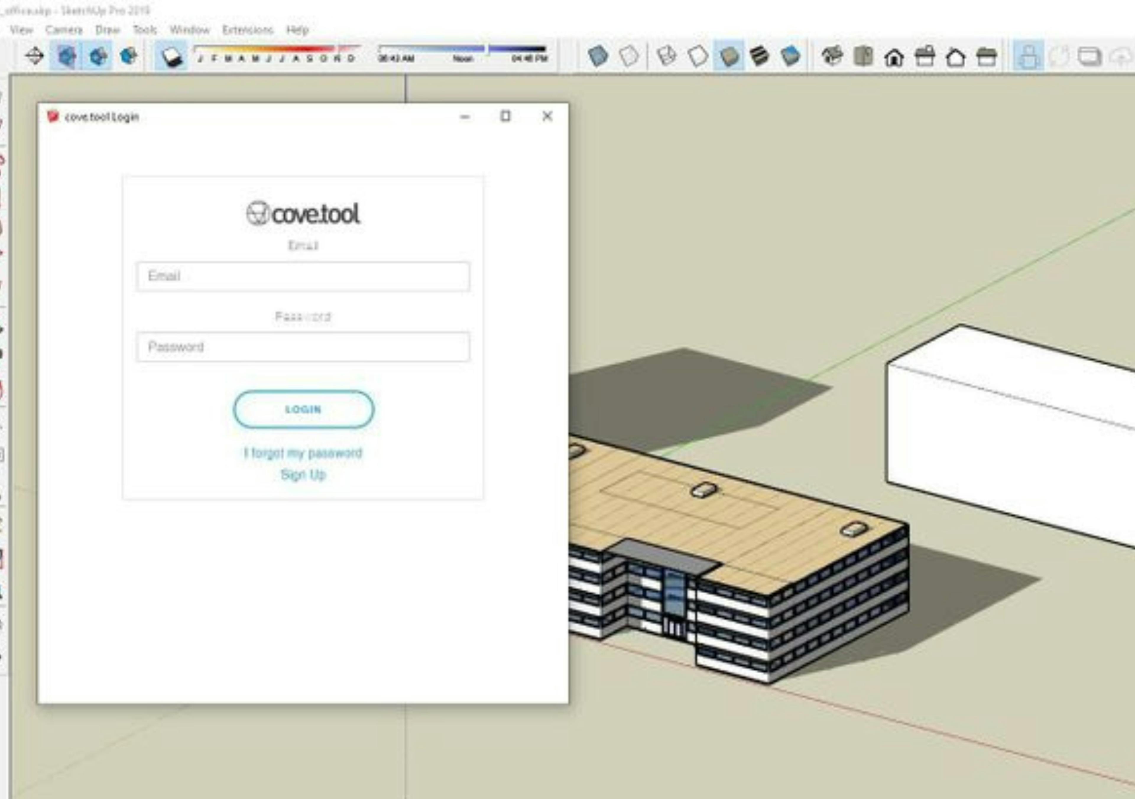 sketchup integration with cove.tool