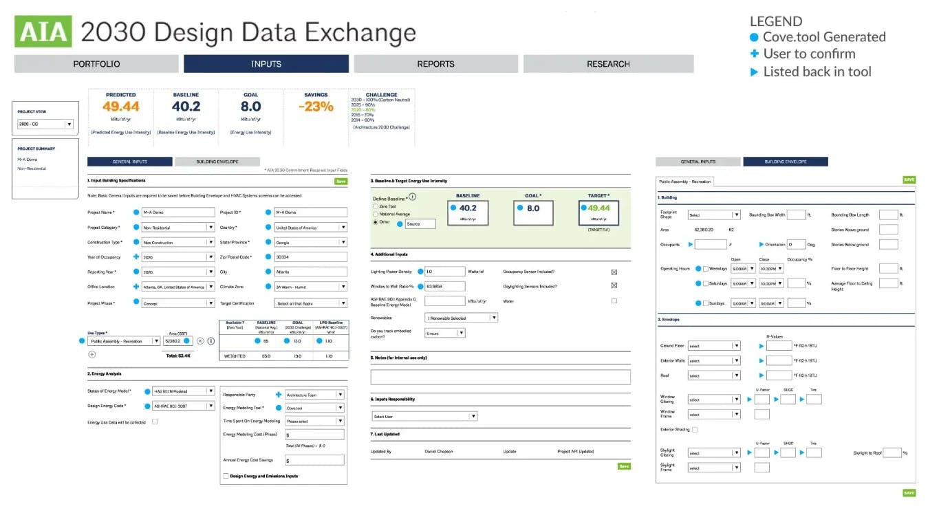 AIA 2030 design data exchange