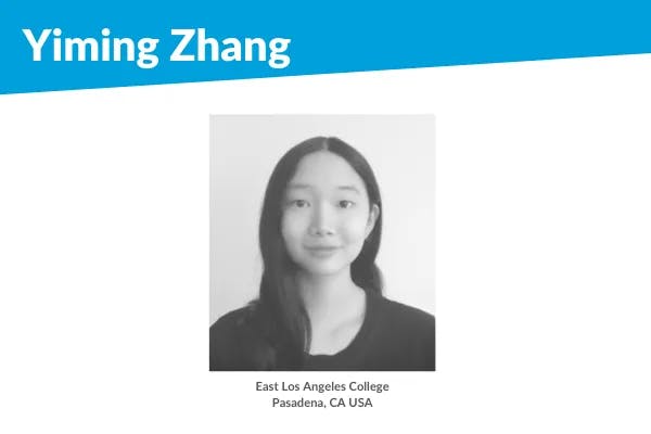 Finalist Yiming Zhang