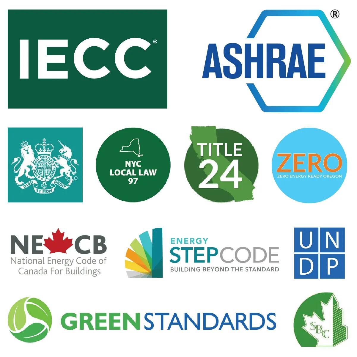 Energy Code Logos