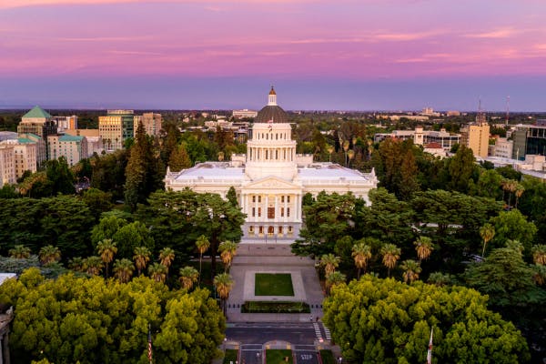 Sacramento, California Skyline Architecture