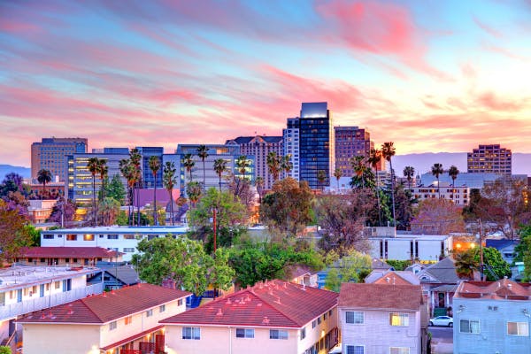 San Jose, California Skyline Architecture