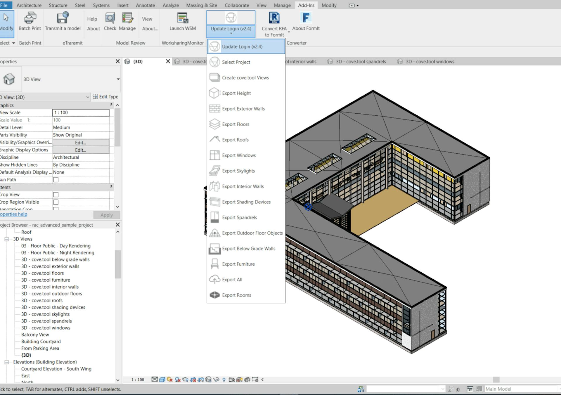 cove.tool Autodesk Revit Plugin