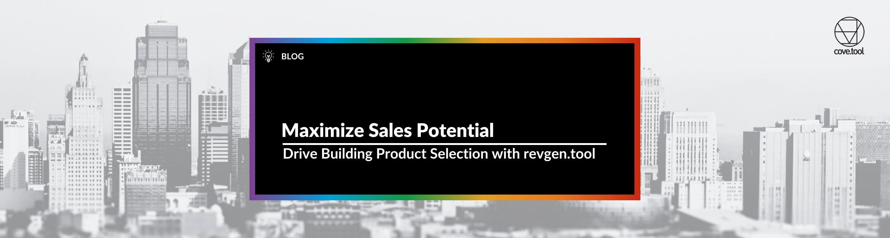 Maximize Sales Potential Drive Product Building Selection with revgen.tool