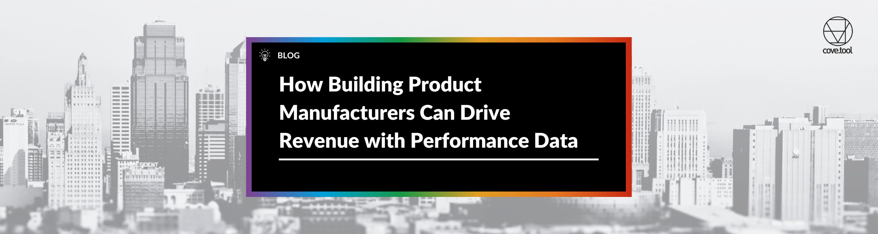 How Building Product Manufacturers Can Drive Revenue with Performance Data  