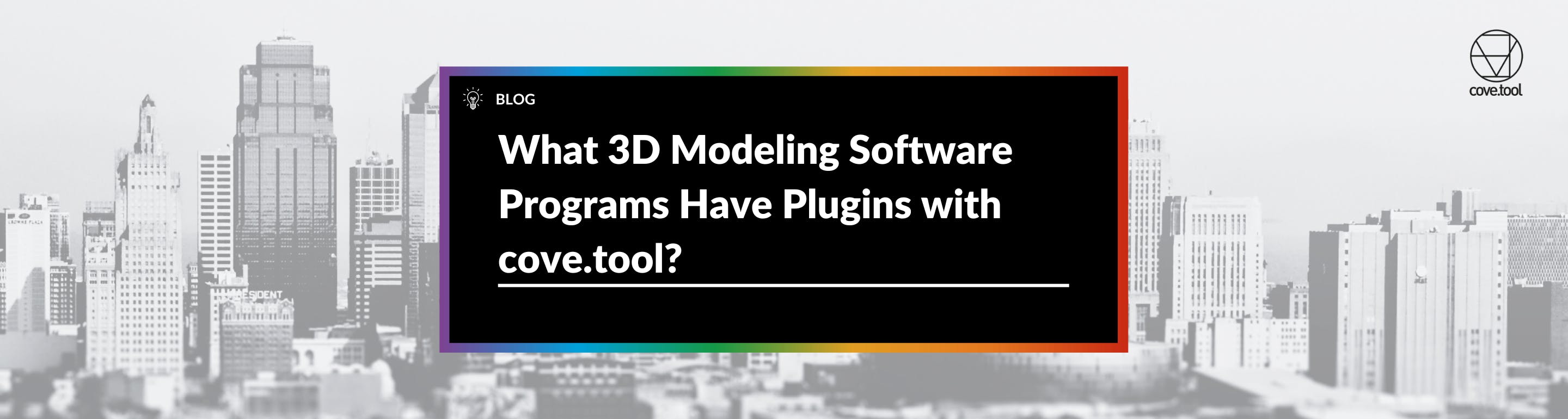 cove.tool 3D modeling software program plugins 