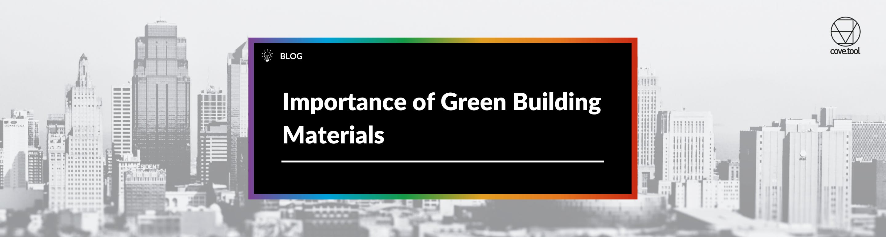 Importance of Green Building Materials 