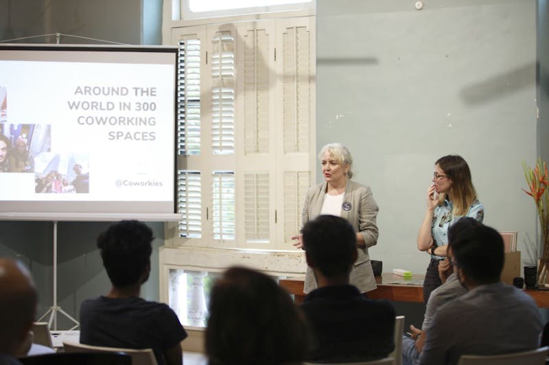 Targeted presentations and workshops on coworking best practices and trends.