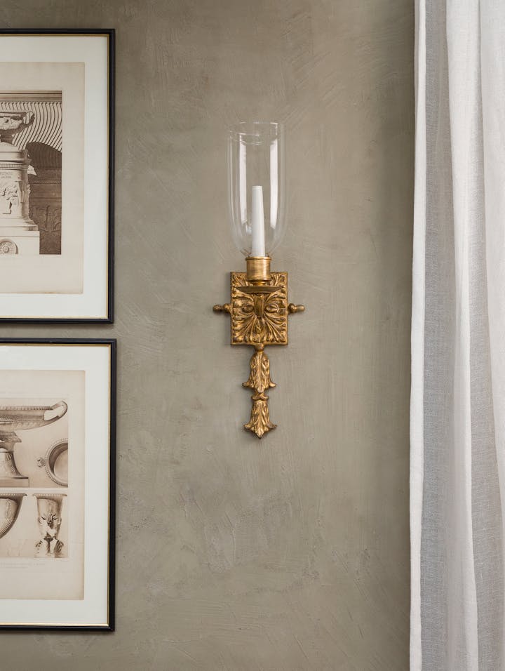 Cox-London-Furniture-Lighting-and-Art-Studio-CPW04 Acanthus Wall Light-01