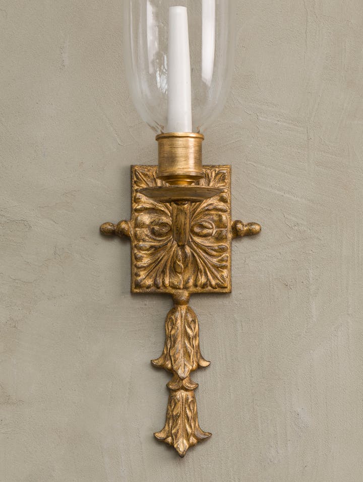 Cox-London-Furniture-Lighting-and-Art-Studio-CPW04 Acanthus Wall Light-05