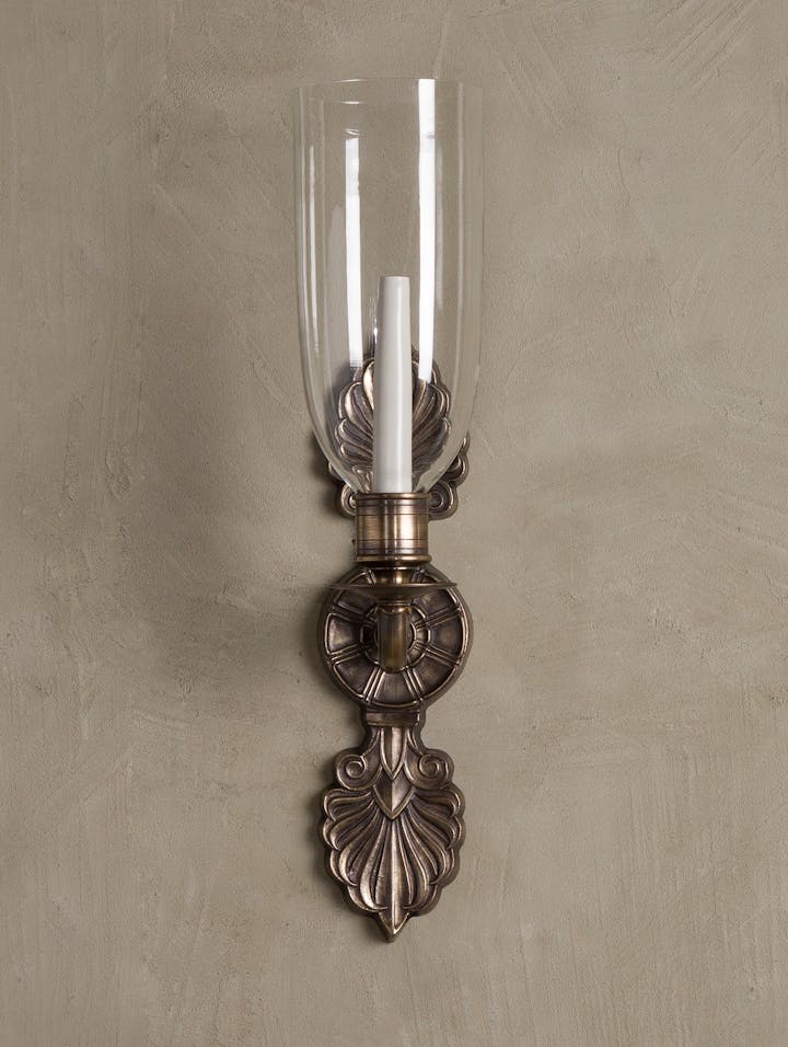 Cox-London-Furniture-Lighting-and-Art-Studio-CPW05-Neo Classical Warm Bronze Wall Light-02