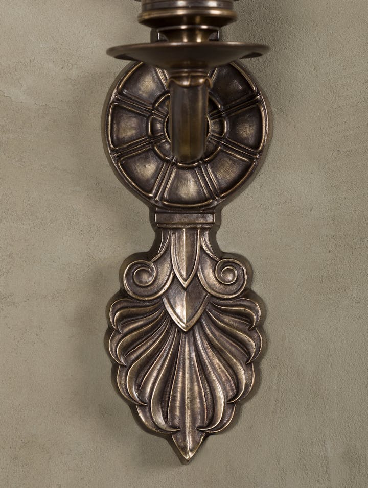 Cox-London-Furniture-Lighting-and-Art-Studio-CPW05-Neo Classical Warm Bronze Wall Light-05