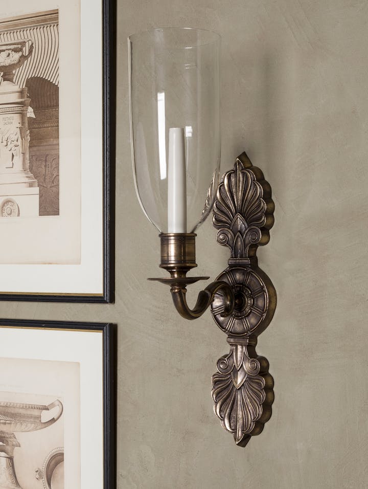 Cox-London-Furniture-Lighting-and-Art-Studio-CPW05-Neo Classical Warm Bronze Wall Light-06