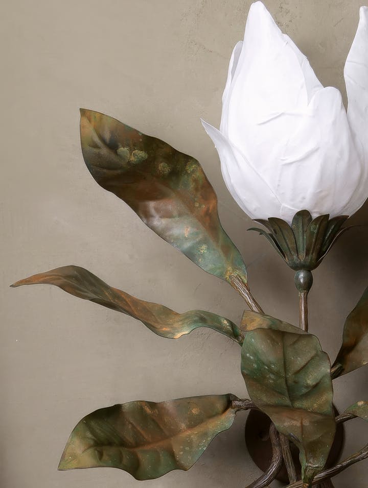 Cox-London-Furniture-Lighting-and-Art-Studio-CPW33-Magnolia Bloom Wall Light-06