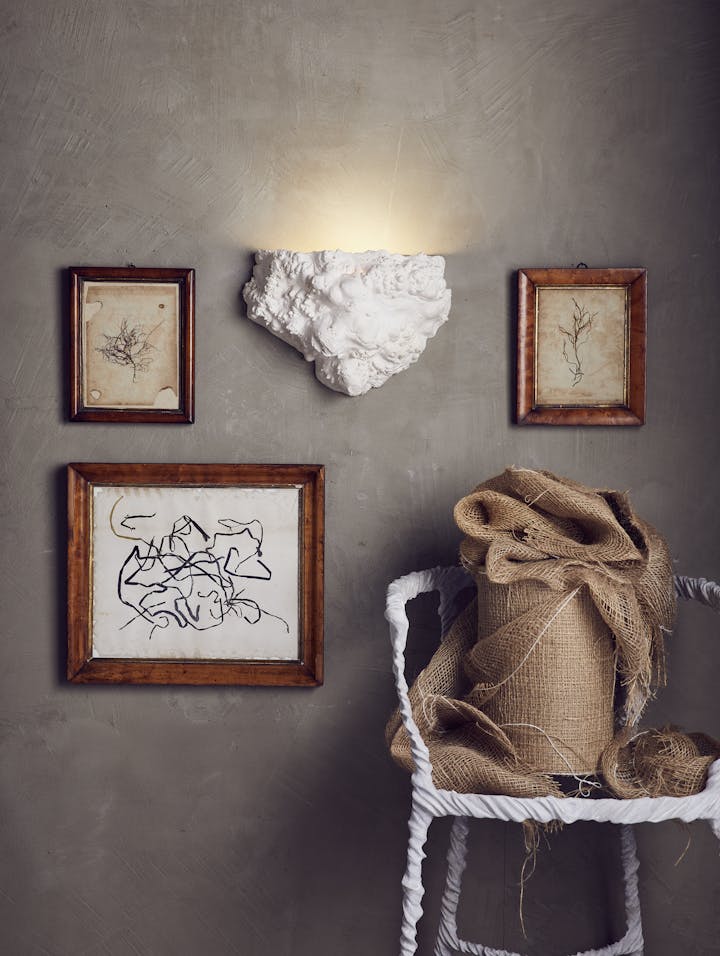 Cox-London-Furniture-Lighting-and-Art-Studio-CPW34 Gesso Burr Wall Light-01