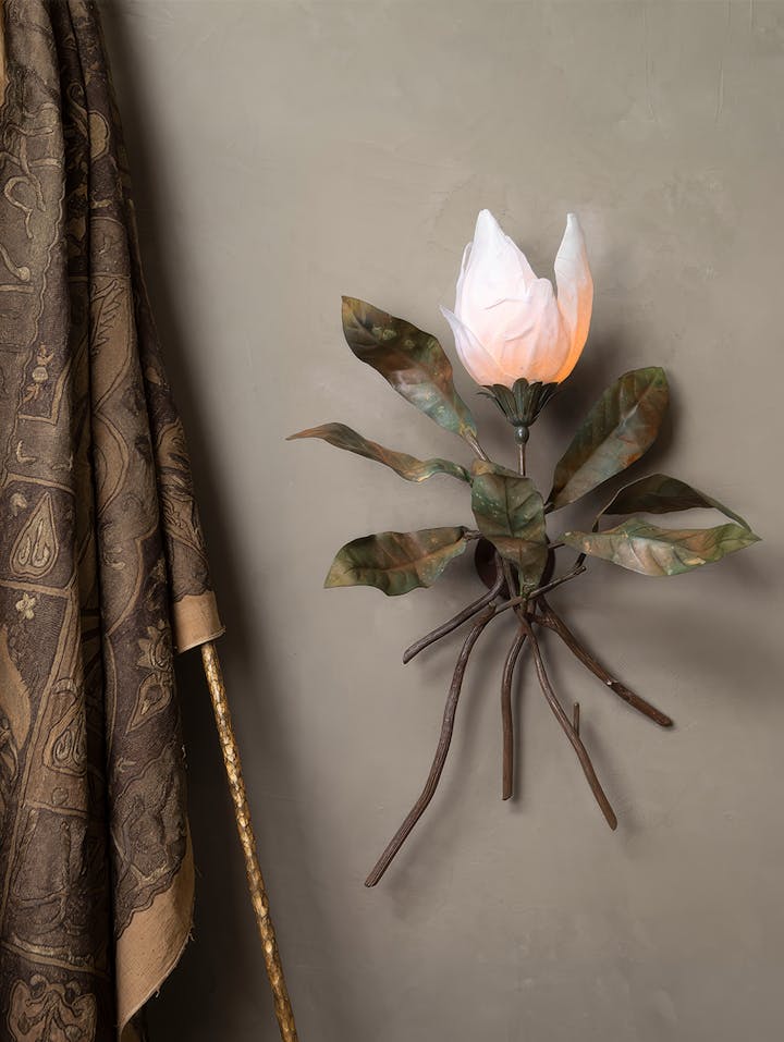 Cox-London-Furniture-Lighting-and-Art-Studio-CPW33-Magnolia Bloom Wall Light-05
