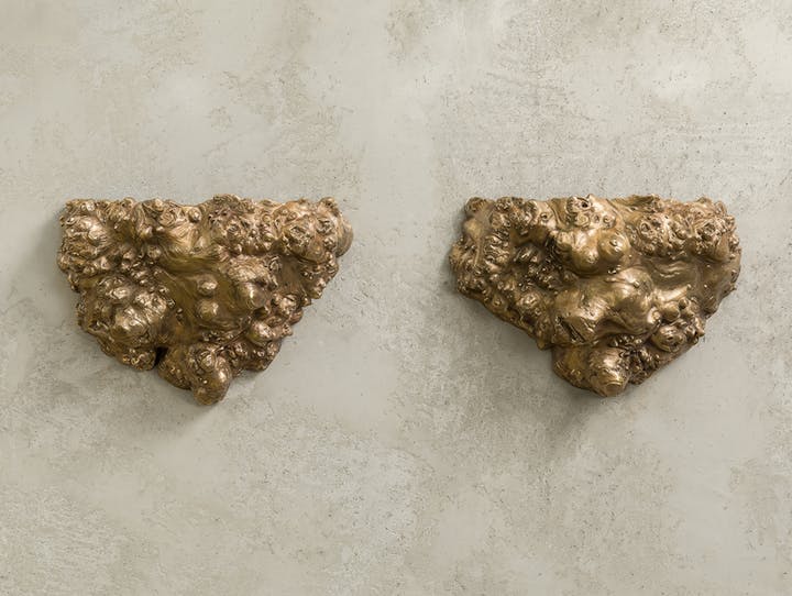 Cox-London-Furniture-Lighting-and-Art-Studio-CPW40 Bronze Burr Wall Light - 03