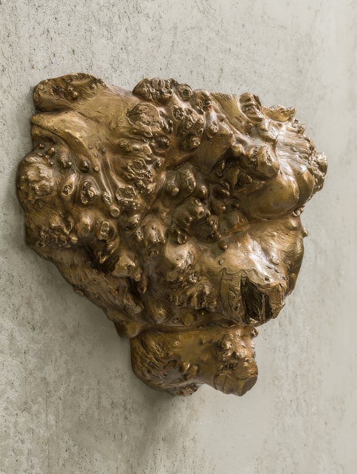 Cox-London-Furniture-Lighting-and-Art-Studio-CPW40 Bronze Burr Wall Light - 07