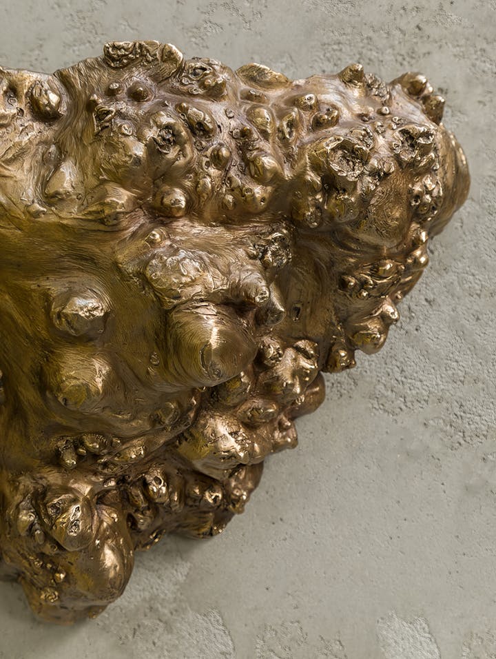 Cox-London-Furniture-Lighting-and-Art-Studio-CPW40 Bronze Burr Wall Light - 08