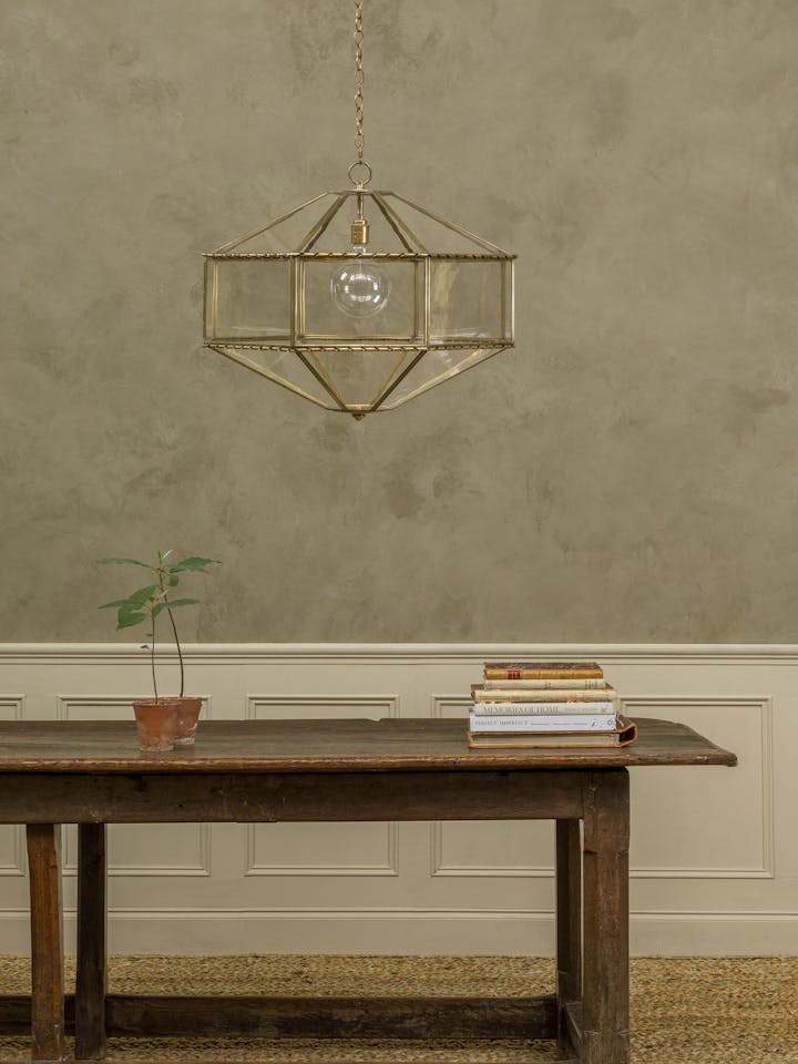 Cox-London-Furniture-Lighting-and-Art-Studio-Octavia-Lantern-with-Clear-Shade-Brass-01